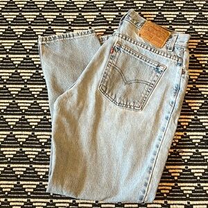 Women’s Levi’s 550 size 14 MIS relaxed fit tapered leg vintage Y2K